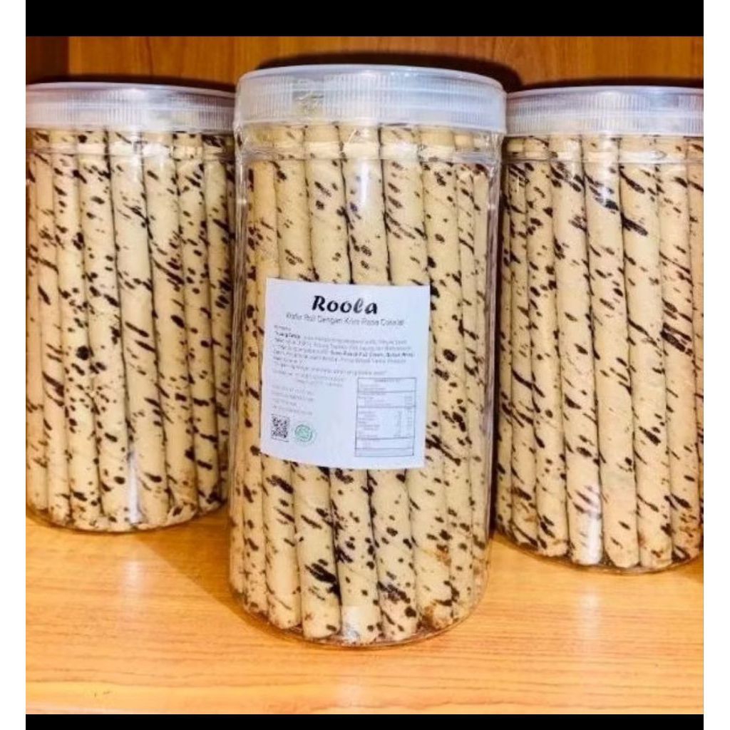 Jual Roola wafer roll TOPLES 400gram repack rasa bisa mix full ...