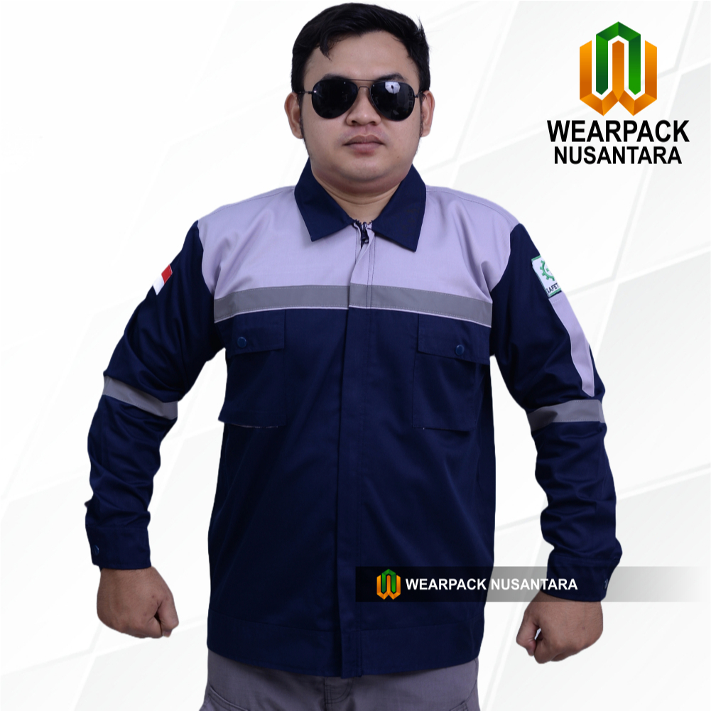 Jual WEARPACK NUSANTARA - Wearpack Safety Bahan American Drill Baju ...