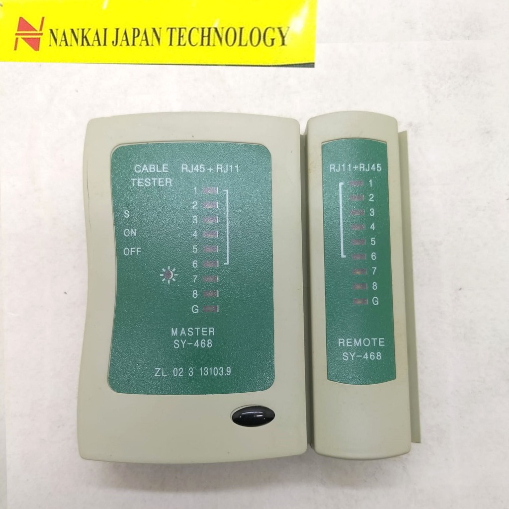 Jual Network Kabel Tester LAN Tester RJ45 dan RJ11 / Cable LAN Tester ...
