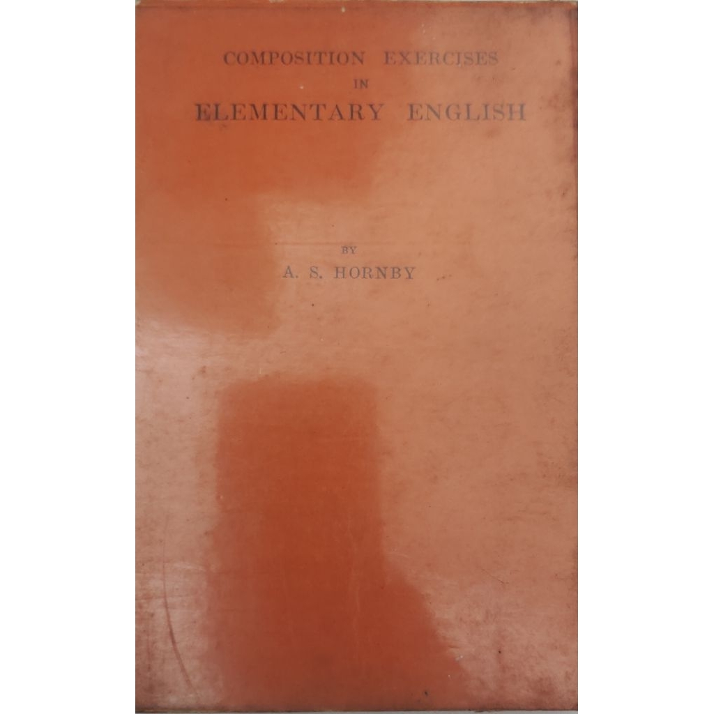 Jual BUKU COMPOSITION EXERCISES IN ELEMENTARY ENGLISH BEKAS ORIGINAL ...