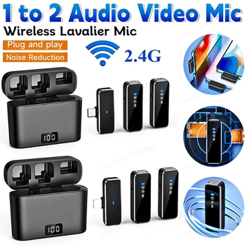 JAYA GOOJODOQ Mik Microphone Wireless Kerah Imam Masjid Youtuber Konten Kreator Kit 2.4G USB