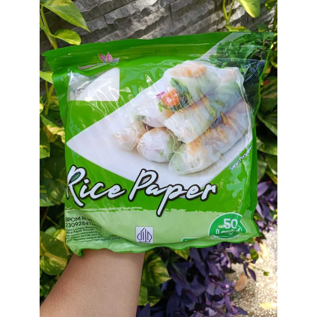 Jual Java Superfood Rice Paper Bentuk Bulat dan Kotak (isi 50pcs ...