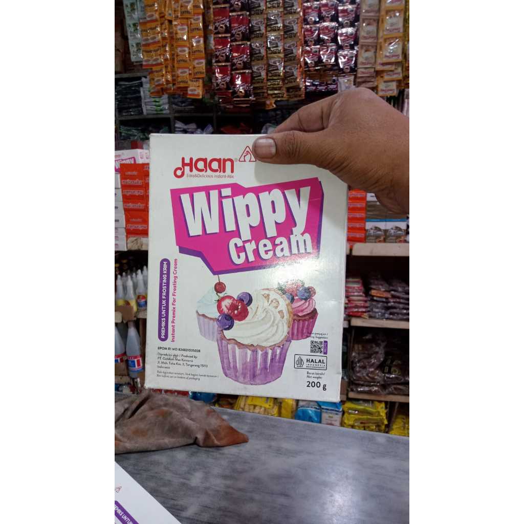 Jual WIPPY CREAM HAAN 200GR | Shopee Indonesia