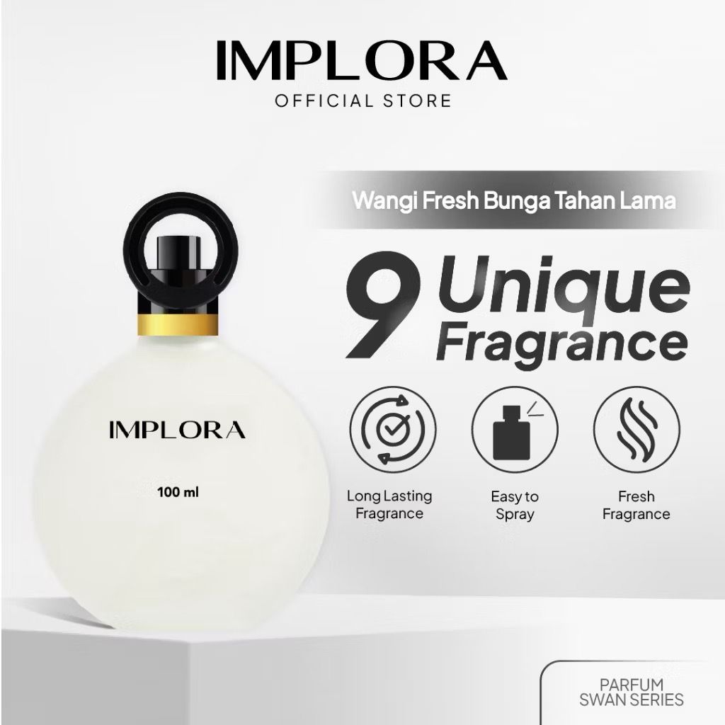 Jual Implora Parfum Swan Series | Wangi Fresh Bunga Tahan Lama | Shopee ...