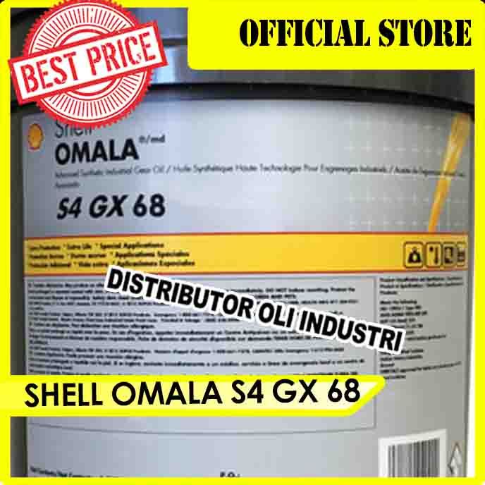 Jual SHELL OMALA S4 GX / GXV 68 ( 5 Liter - Ready stock ) | Shopee ...
