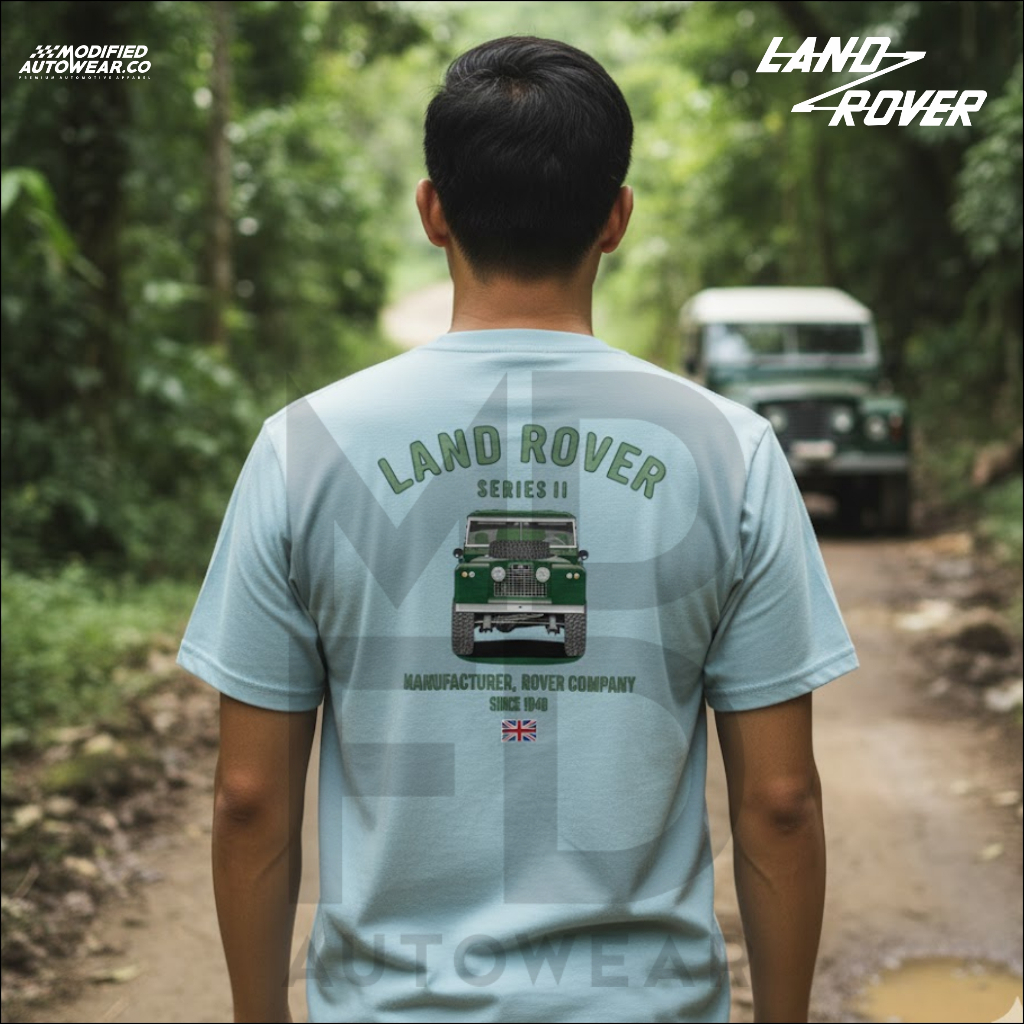 Jual kaos land rover series 2 modified autowear original kaos panjang ...