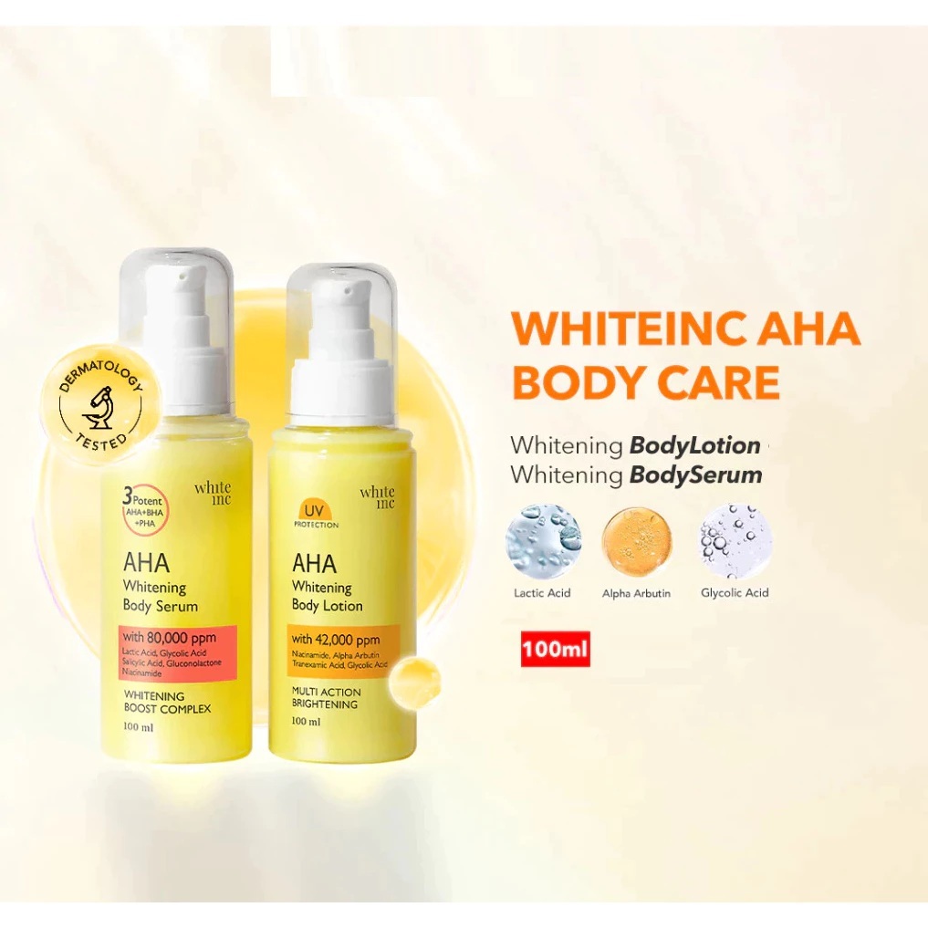 Jual (KS) White Inc Aha Whitening Body Serum | Body Lotion 100 Ml ...