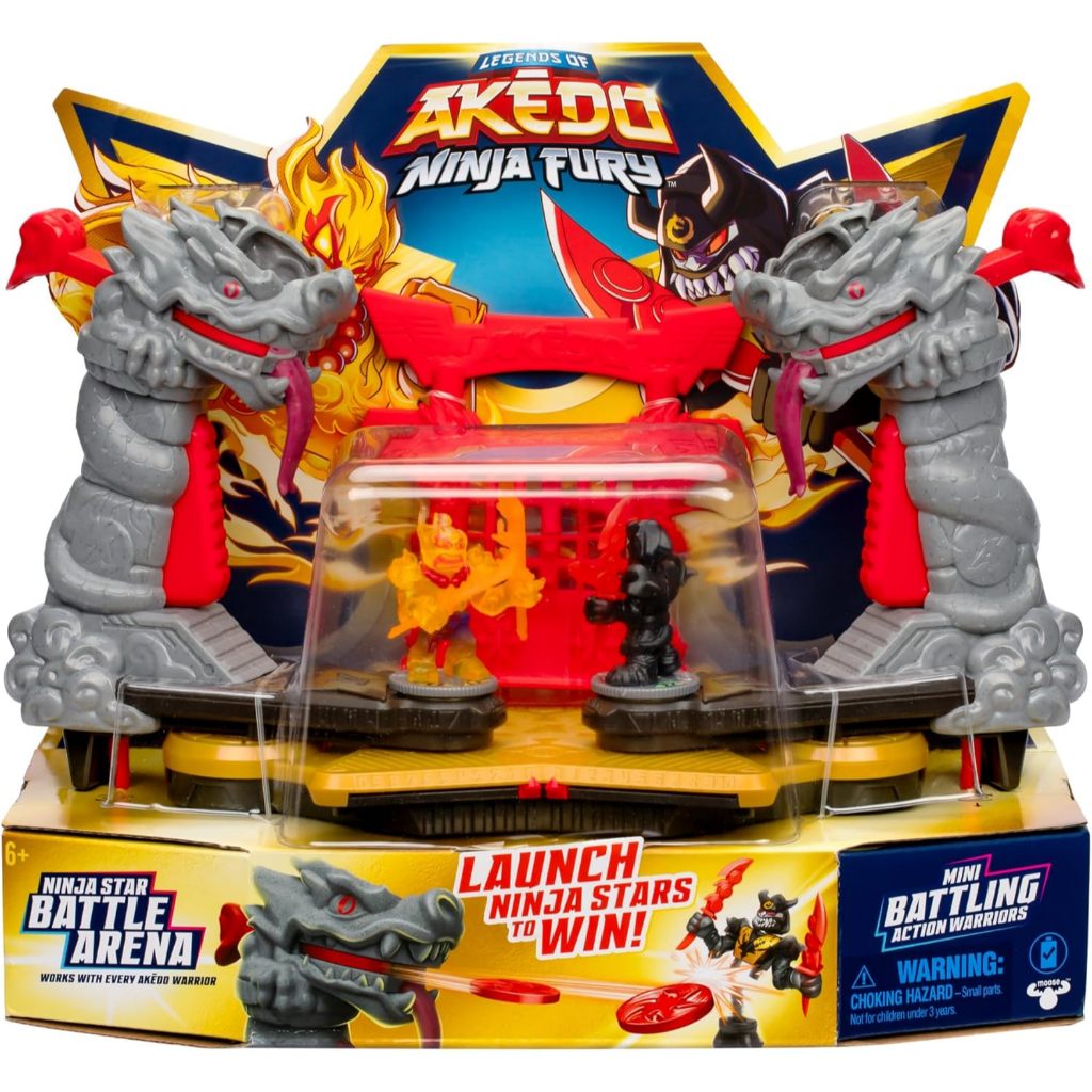Jual Legends of Akedo Ninja Fury Ninja Star Battle Arena - New Ninja ...