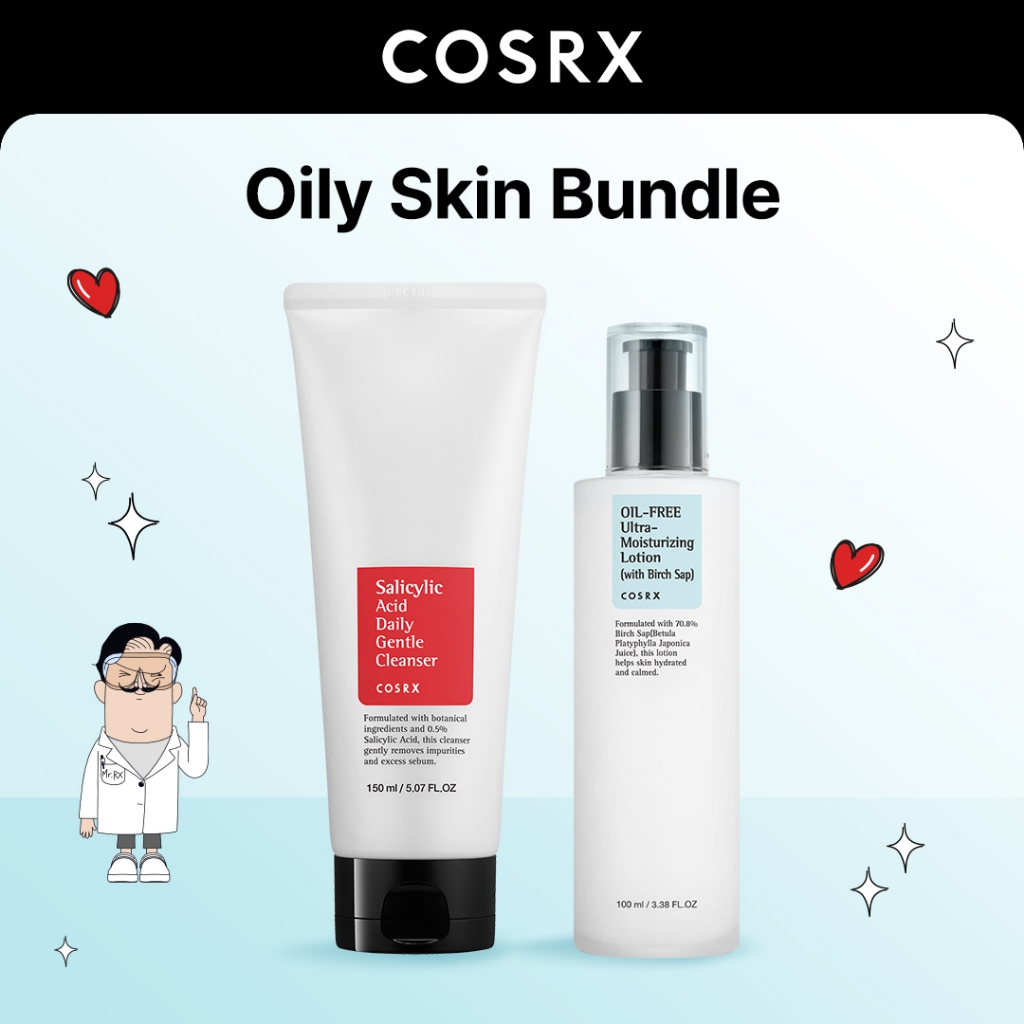 Jual [Best Promo Bundle] COSRX Oily Skin Bundle | Shopee Indonesia