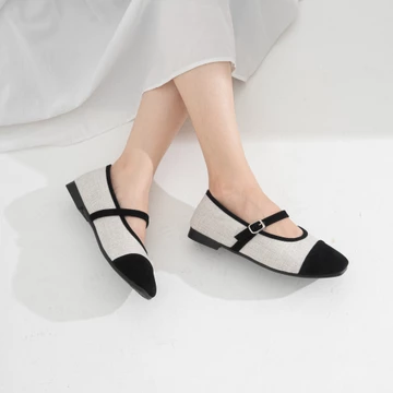 Chava Sepatu Wanita Square Toe Mary Jane Navisa Basic Collection