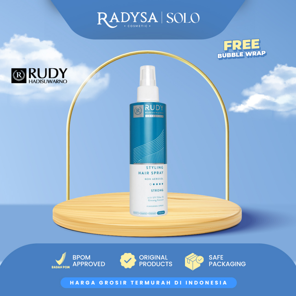 Jual RADYSA - Rudy Hadisuwarno Hair Spray Non Aerosol Super Strong ...