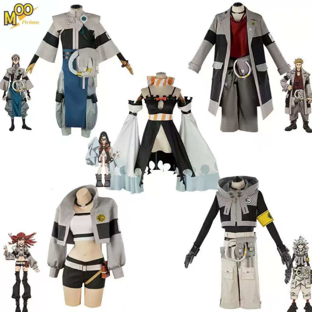 Jual GACHIAKUTA cosplay costume Rudo and Engine and Zanka and Amo and ...