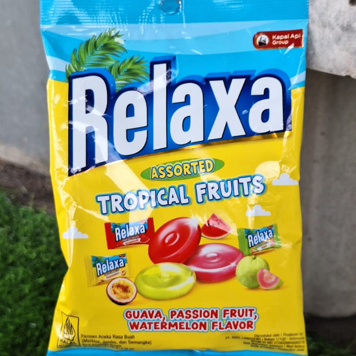 Jual TERMURAH! Permen RELAXA Assorted Tropical Fruits - Rasa Markisa ...