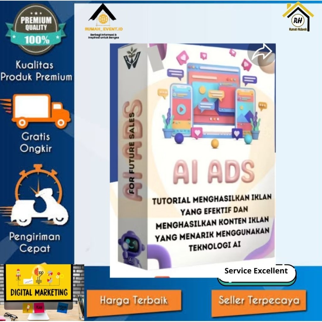 Jual Promo ECOURSE IKLAN AI - TUTORIAL MENGHASILKAN IKLAN YANG EFEKTIF ...