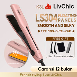LivChic Official LS304 3IN1 Catokan Rambut 65W daya 2 meter 360° Sudut belok jau