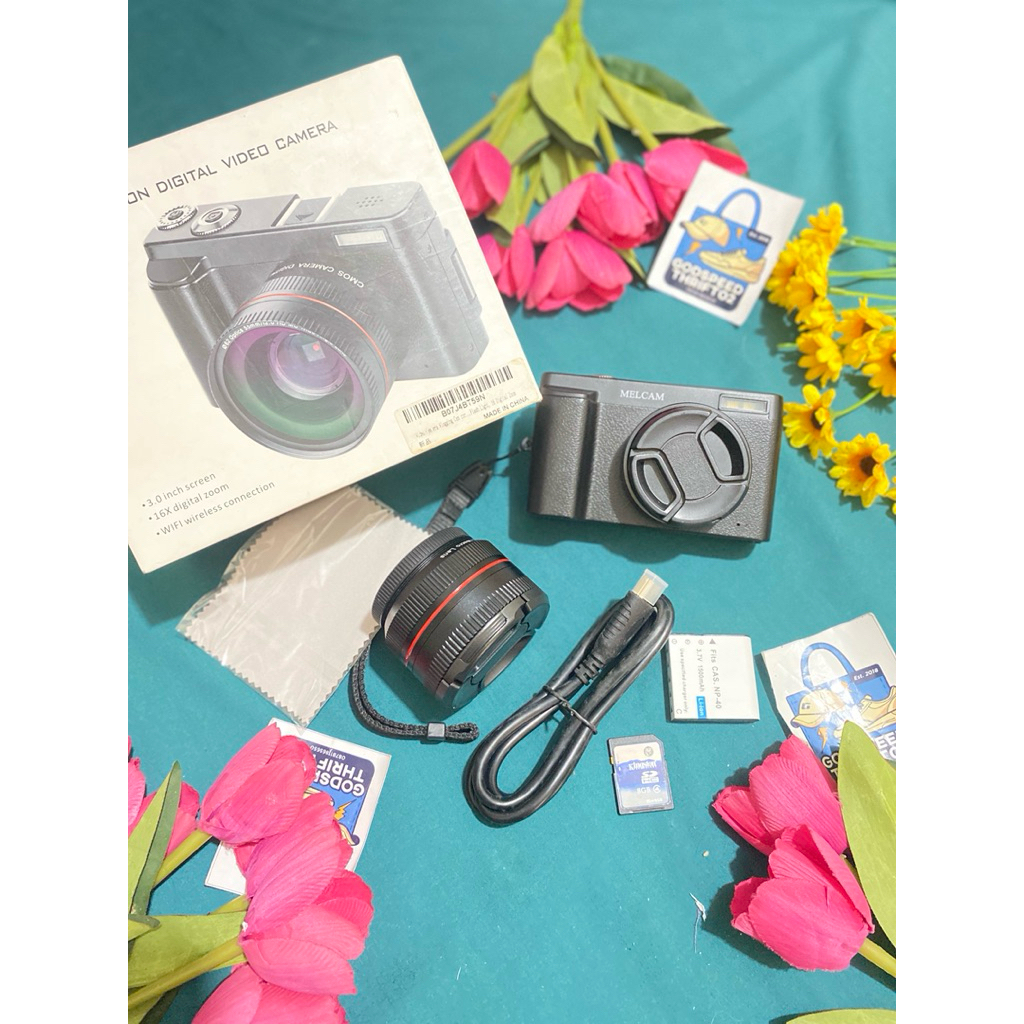 Jual Camera Digital MELCAM DC101 Black series Builtin WiFi 18x Optical ...