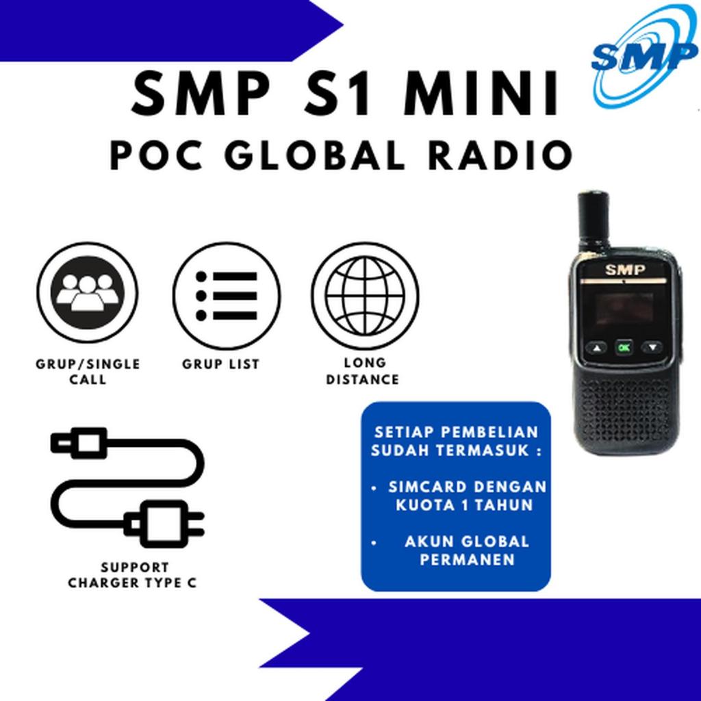 Jual S1 HT PoC Global Mini free akun & kartu data 1 tahun | Shopee ...