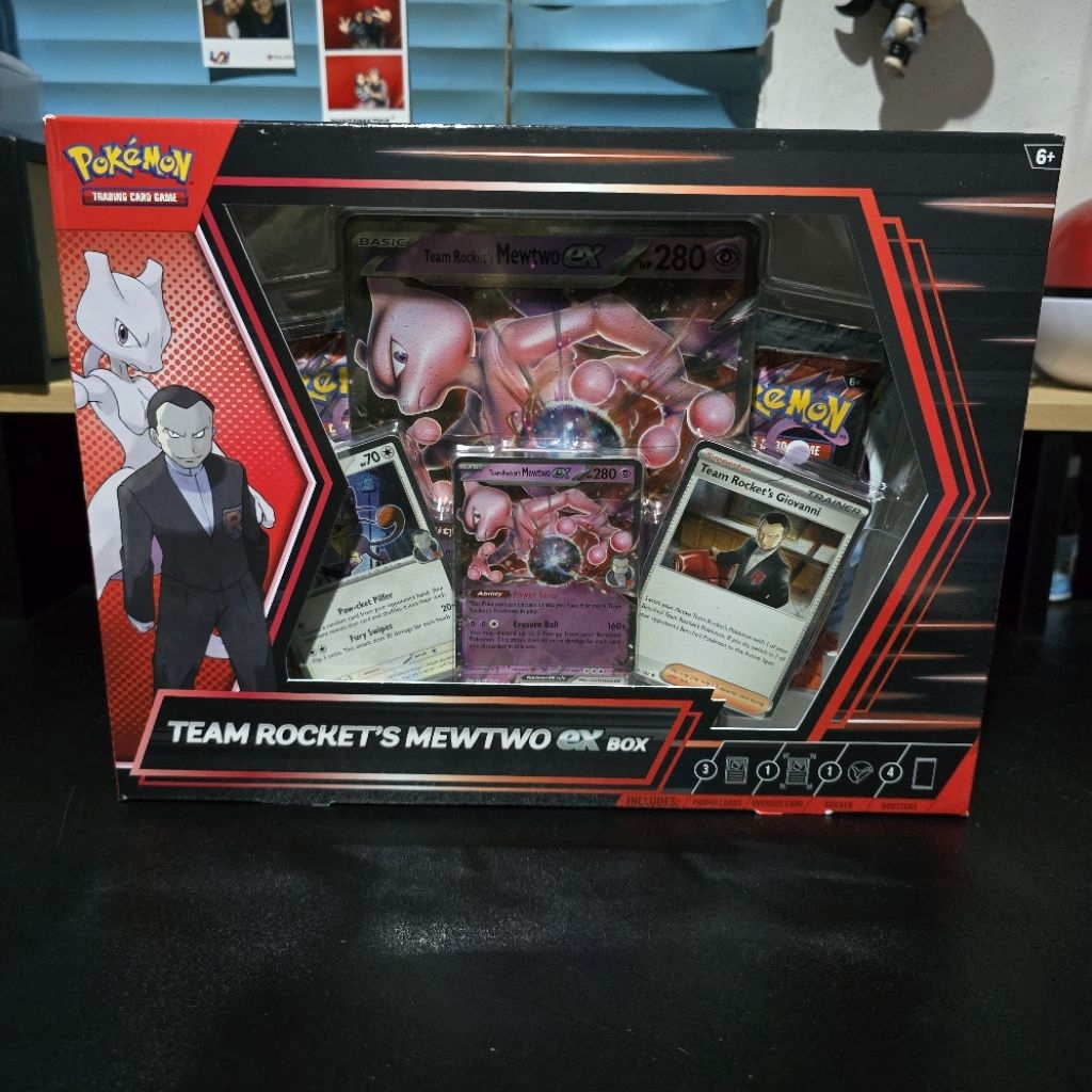 Jual Team Rocket's Mewtwo Ex Collection Box - Pokemon TCG English ...