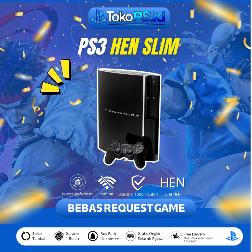 Jual PS3 Playstation 3 SLIM HEN Second Bergaransi | Shopee Indonesia