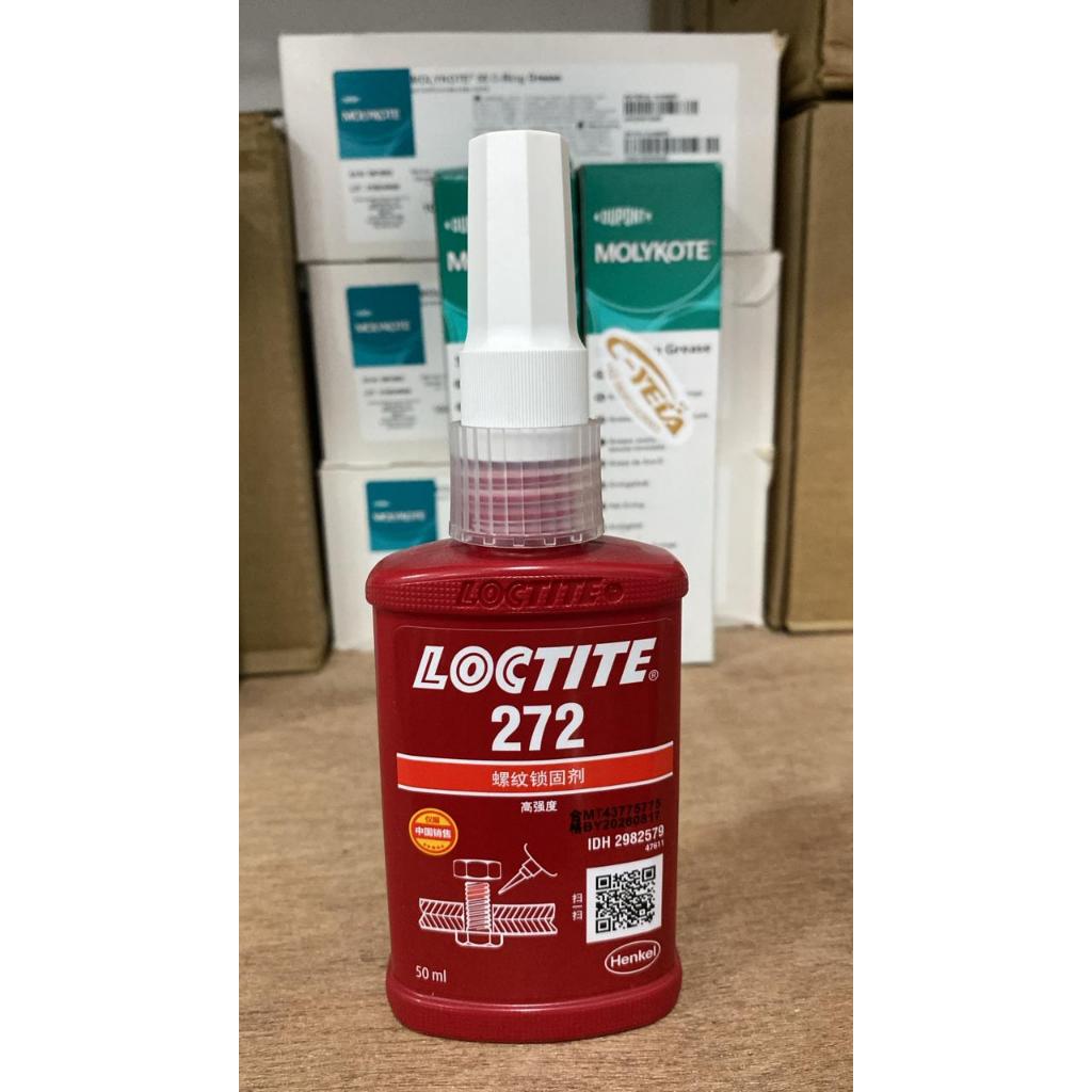 Jual Original Thread locker Loctite 272 Lem Baut 50ml Merah Tahan Panas ...
