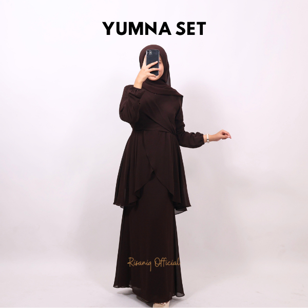 Jual Yumna Set Rok by Risaniq – One Set Rok Elegan Untuk Daily ...
