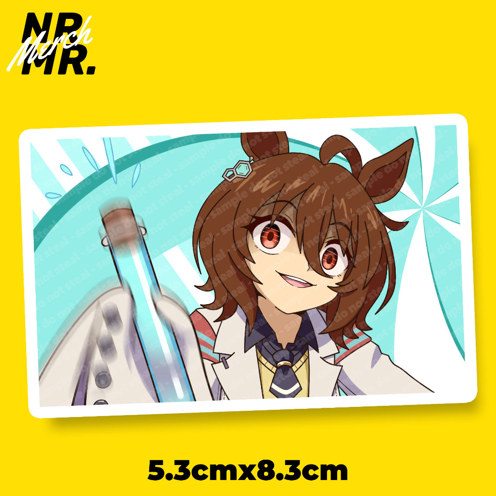 Jual Sticker Agnes Tachyon Popipo Parody Uma Musume Anime Fanmade ...