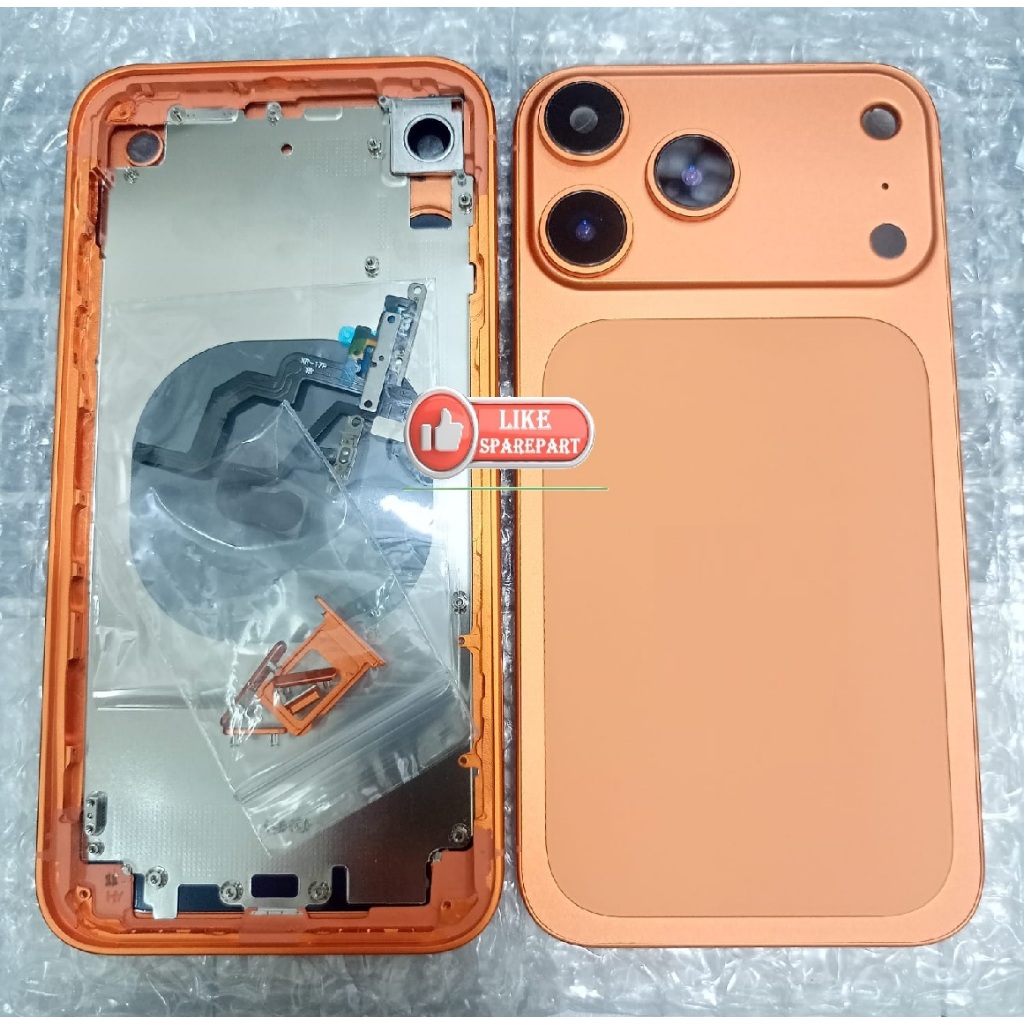 Jual HOUSING CUSTOM IP XR to 17 PRO / IP 11 to 17 PRO / IP X to 17 PRO ...