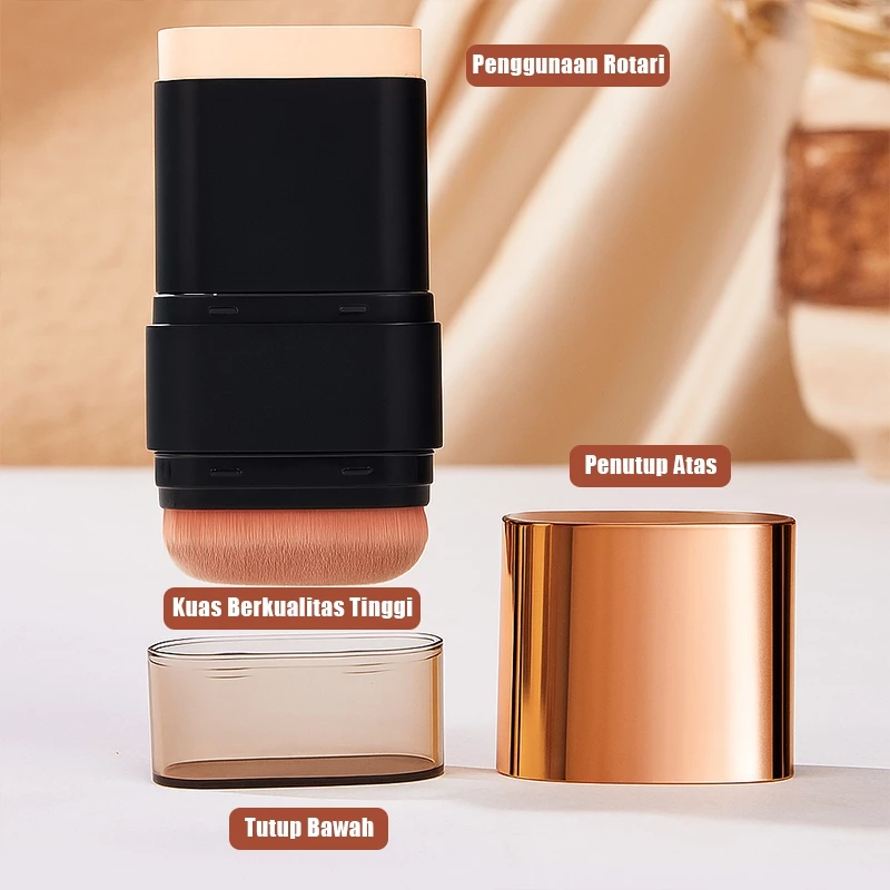 YSZ Flawless Eraser Foundation Stick Perfect Cover Cushion Foundation Waterproof Make Up Setting Con