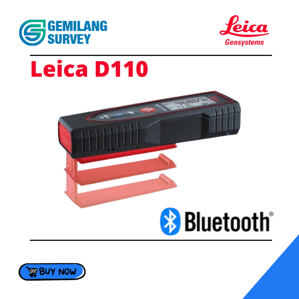 Jual Distometer Leica D110 | Meteran Laser Leica D110 Jarak Ukur 60 ...