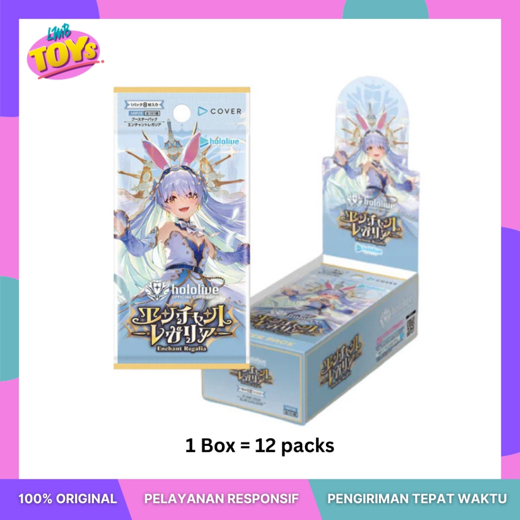 how many enchanted cards in a booster box Hololive Official Card Game Pack Vol. 5 – Regalia With Hololive Rare Enchanted Regalia Booster If youre new to trading card games We Pulled an ENCHANTED at