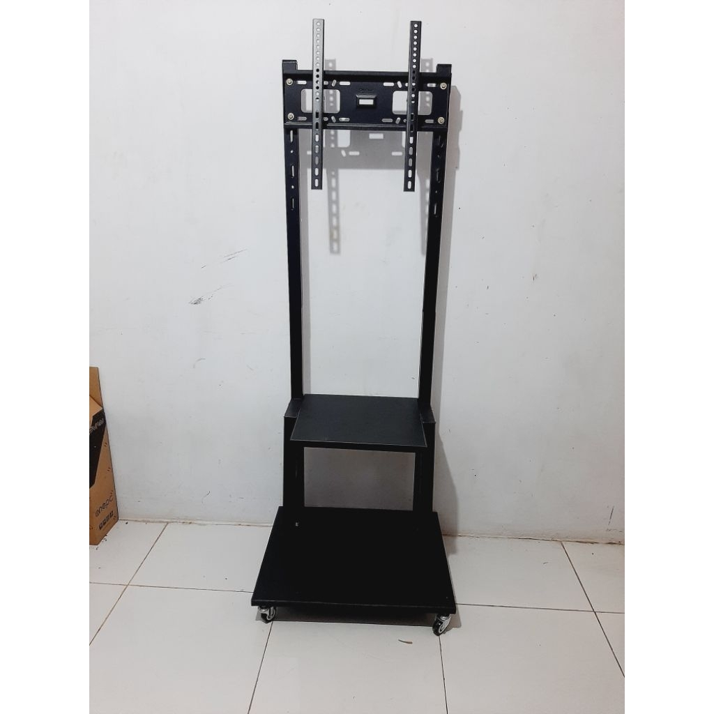 Jual Bracket tv standing roda univesal 32 40 43 50 55 60 65 inch ...