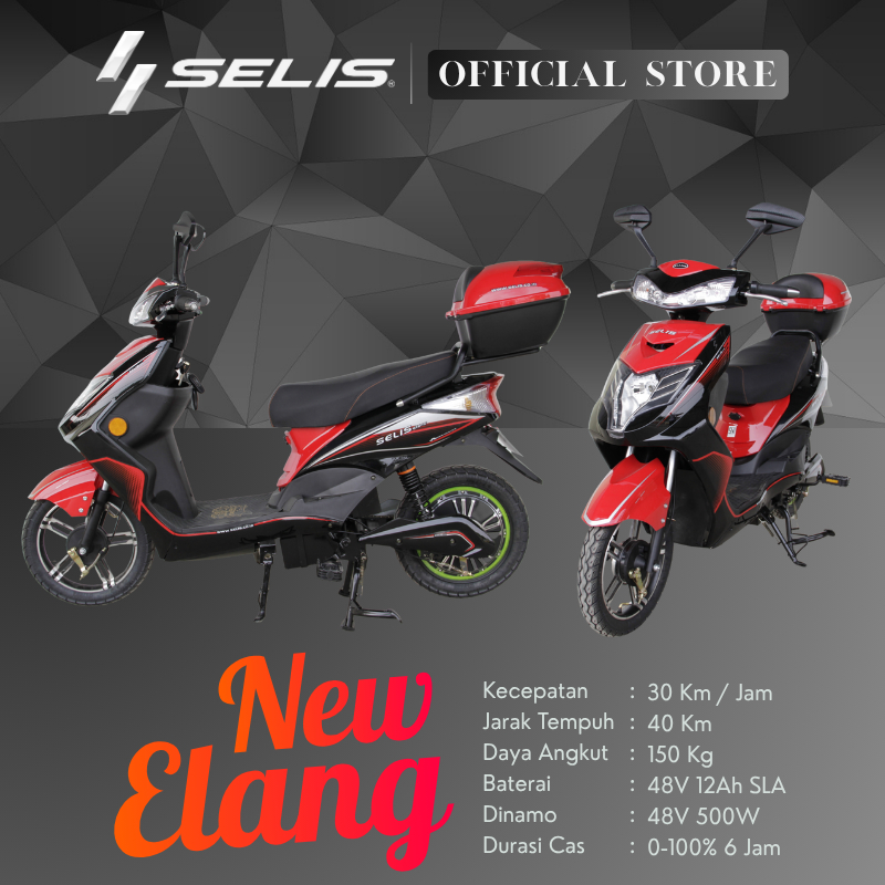 SELIS Cuci Gudang - Motor Listrik Tipe New Elang