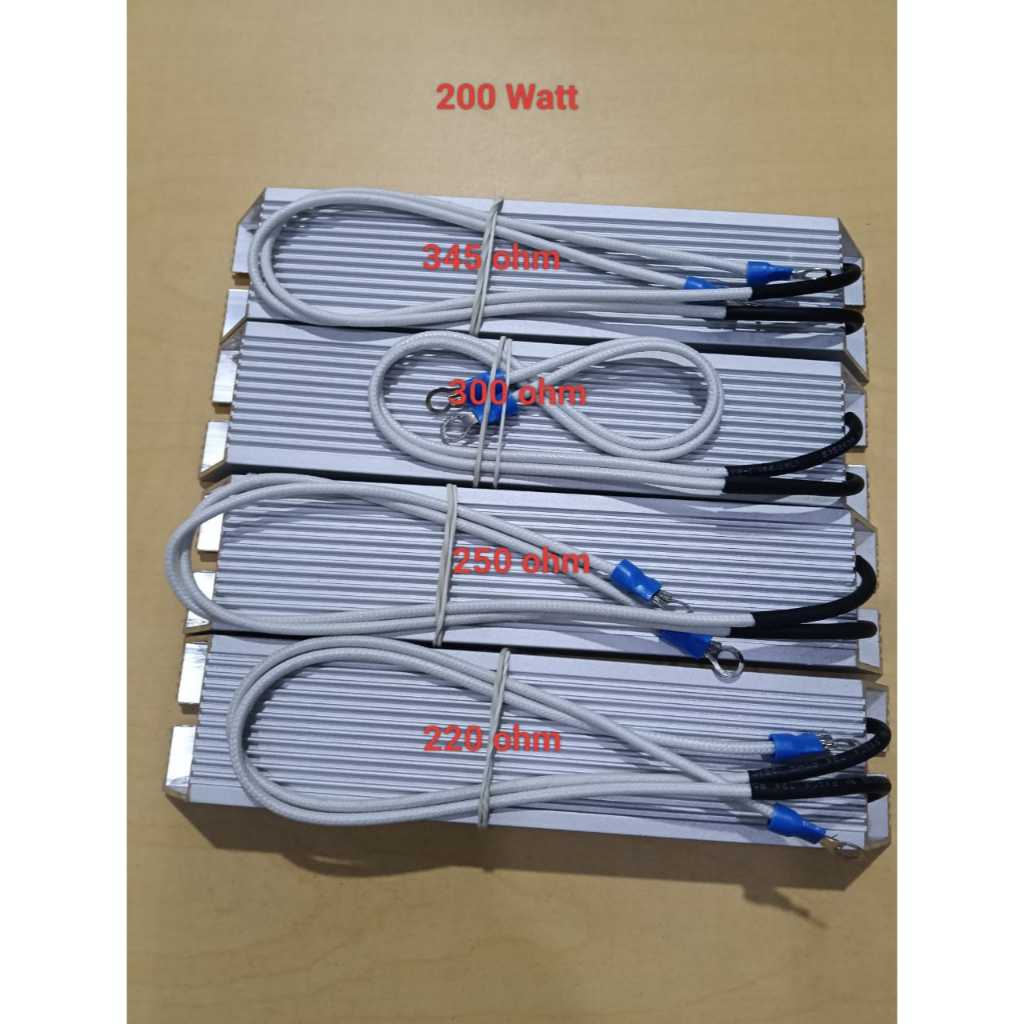 Jual Breaking Resistor Inverter 150 Watt Bahan Aluminium Tahan Panas ...