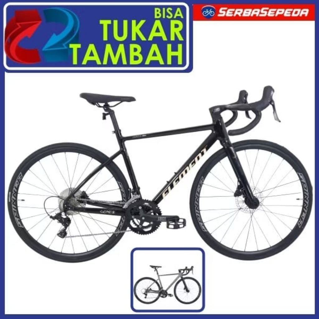 Jual Element Curved NXR Sepeda Balap / Roadbike Ukuran 700C Frame Alloy ...