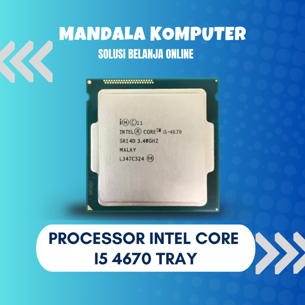 Jual Processor Intel Core i5 4670 Tray | Shopee Indonesia