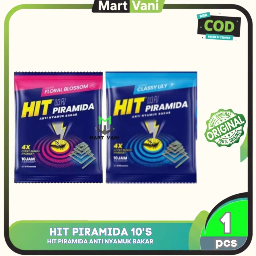 Jual HIT MAGIC EXPERT PIRAMIDA 10S OBAT NYAMUK BAKAR MODERN | Shopee ...