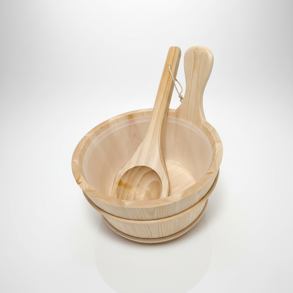 Jual ember kayu, dippet wood sauna. sauna bucket. sauna wood bucket ...