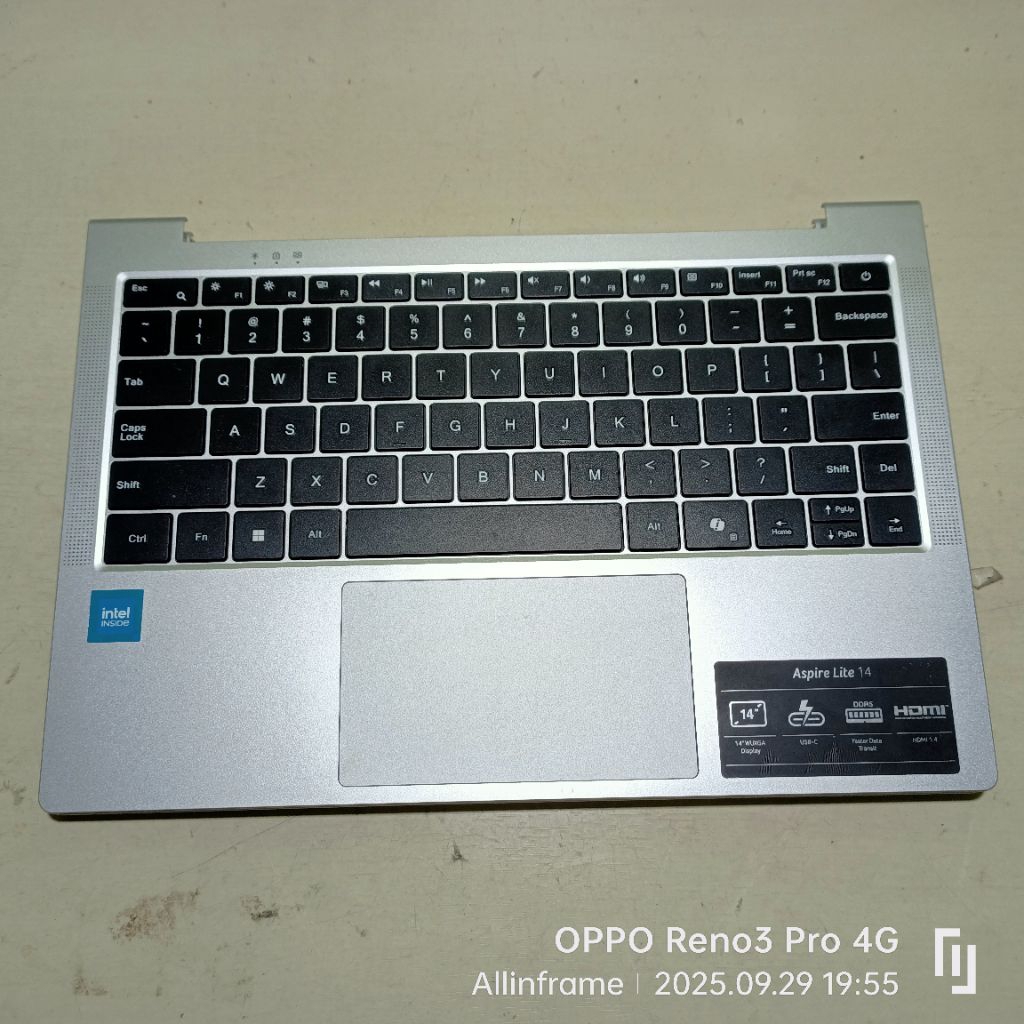 Jual Frame Keyboard Acer Spire Lite 14 Model AL14-31P-COG4 Original 100 ...