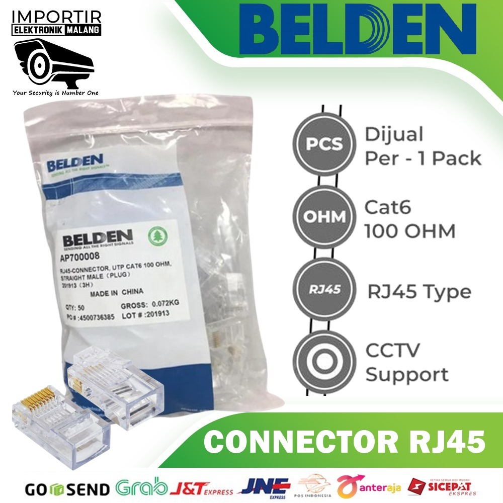 Jual Konektor RJ45 CAT5 CAT6 CONNECTOR COMMSCOPE | Shopee Indonesia