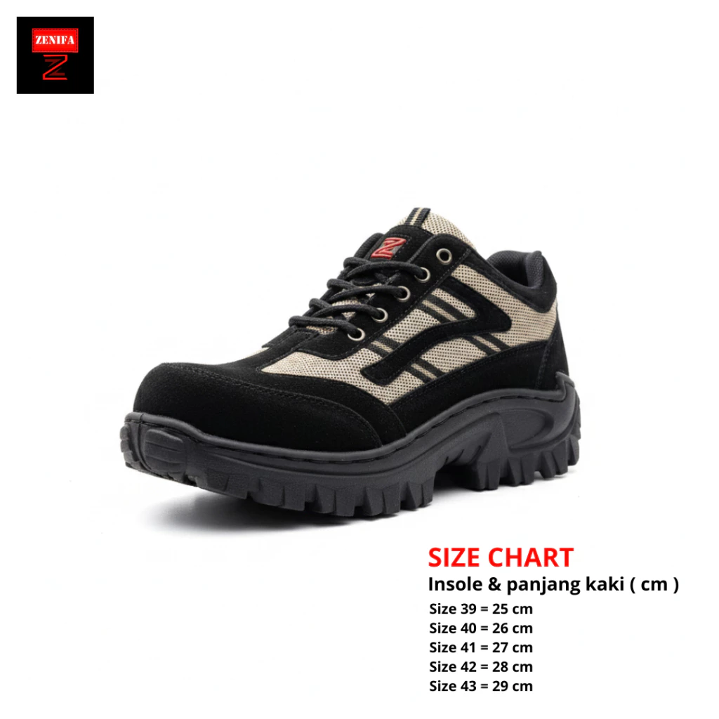Zenifa Sepatu Safety Endure Pria Slide 3