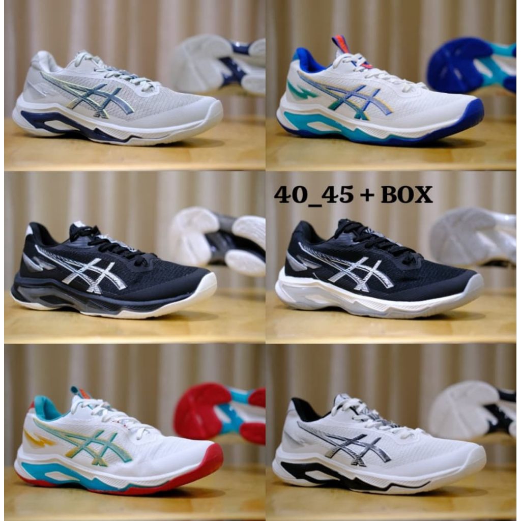 Jual Cod Sepatu Voli Wanita / Sepatu Olahraga / Sepatu Voli / Asics ...