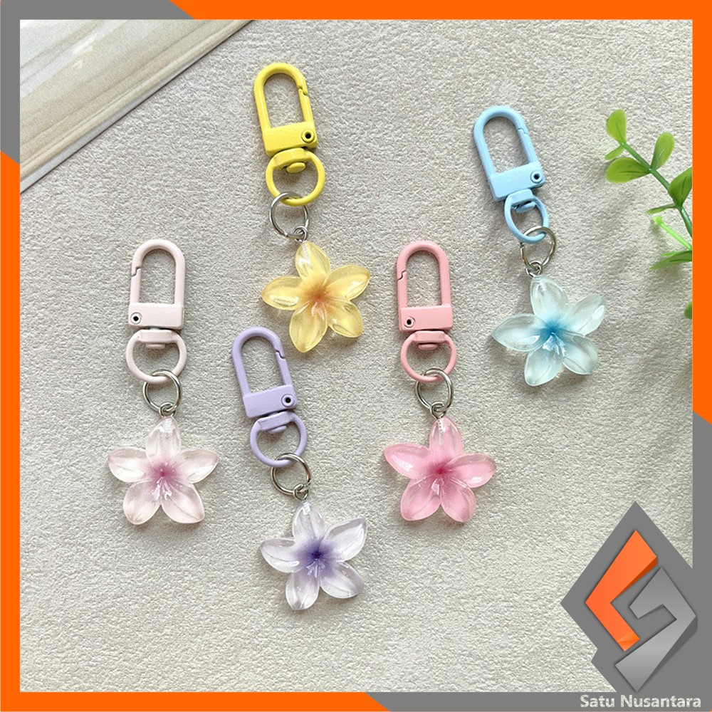 Jual EC SN-C1401 Gantungan Kunci Bunga Kamboja Bali / Keychain Mini ...
