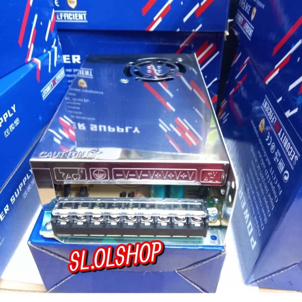 Jual Power Suplay 12v 20a/S-240-12/Input 220V AC Output 12v DC 20A/20 ...