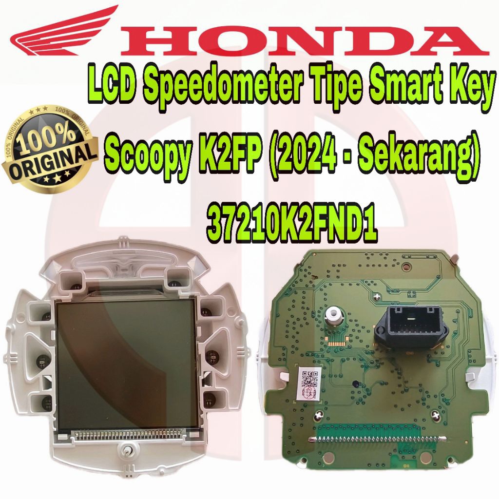 Jual LCD Speedometer Honda Scoopy K2FP Tipe Smart Key 37210K2FND1 ...