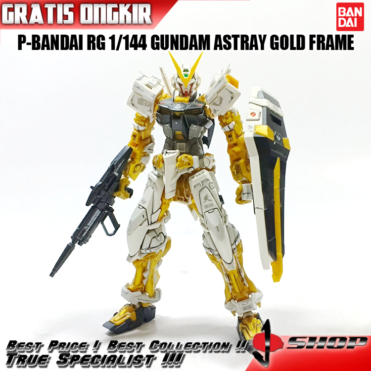 Jual P-BANDAI RG 1/144 GUNDAM ASTRAY GOLD FRAME LTDRG64 | Shopee