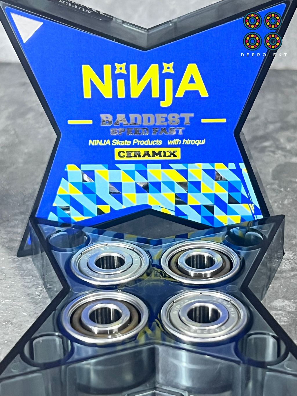Jual Ninja Baddest Very Fast Ceramix Japan – Ceramic Speed Bearings 608 ...