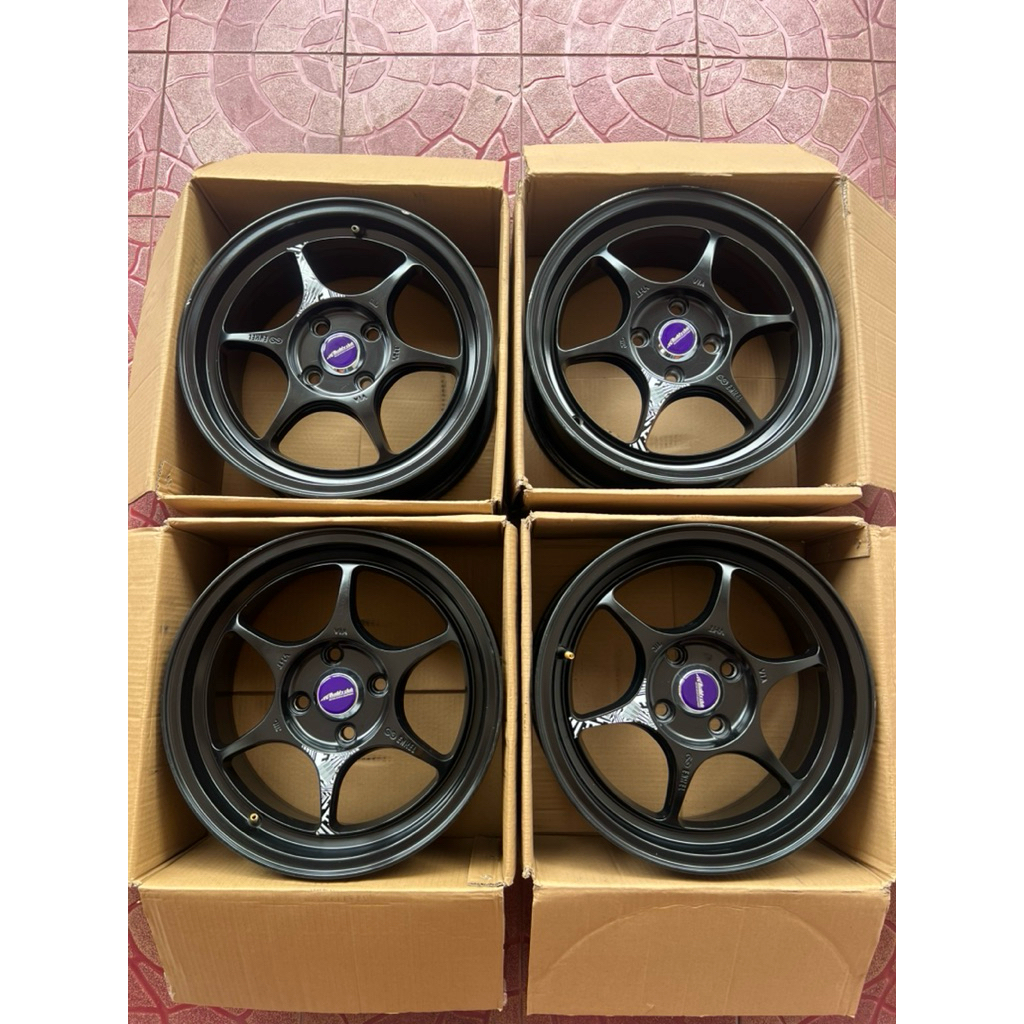 Jual Velg Enkei PF06 R15 By Prospeed Lebar 7 ET 40 Pcd 4x100 | Shopee ...