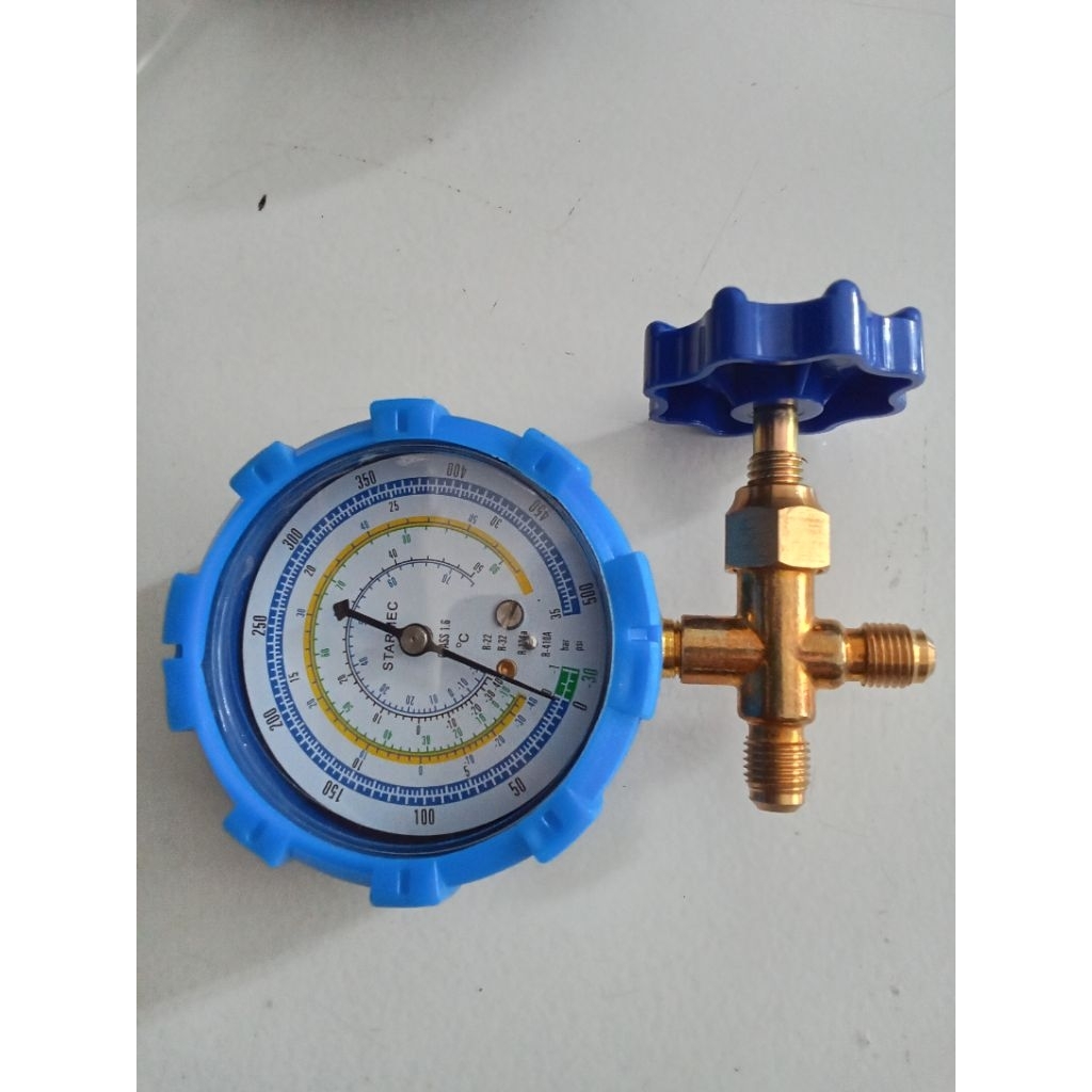 Jual PAKET PENGISIAN FREON REFRIGERANT/ MANIFOLD SINGLE A466 / SELANG ...