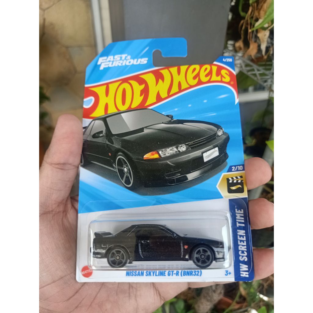 Jual Hot Wheels Nissan Skyline R32 hitam black Fast Furious | Shopee ...