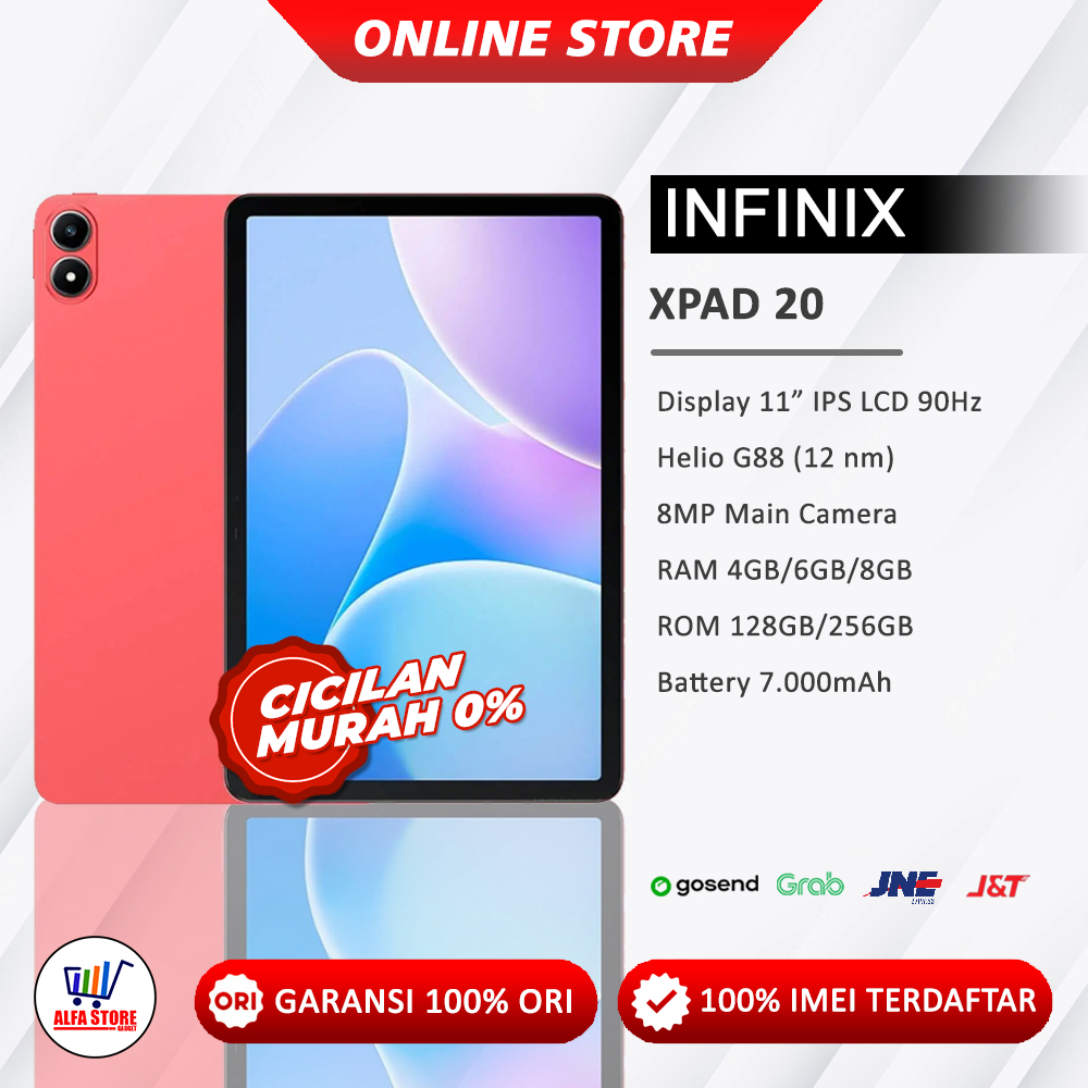 Jual Infinix Xpad 20 lte ram 8/256gb infinix xpad 20 pro 8/256 xpad 11 ...
